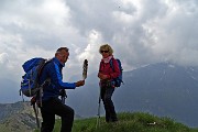 Monte Valgussera, Pizzo Vescovo, Monte Brate, tre cime ad anello da Foppolo il 28 maggio 2016 - FOTOGALLERY